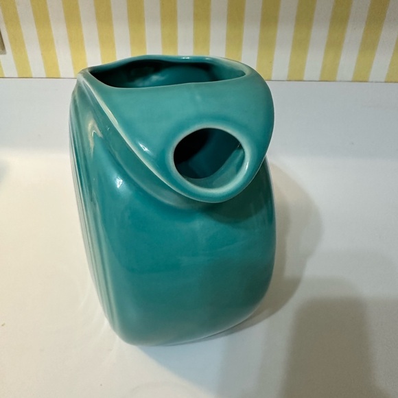 Fiestaware Turquoise Pitcher - Picture 4 of 6